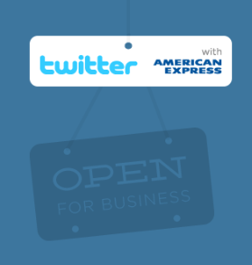 Twitter small business advertising amex